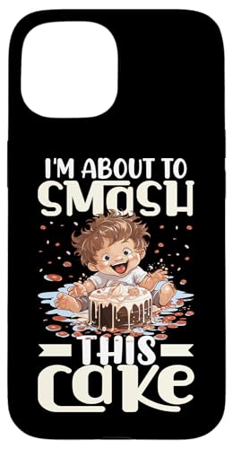 Cake Smash: Ich bin dabei, diesen Kuchen zu zerschlagen Hülle für iPhone 15 Cake Smash: Ich bin dabei, diesen Kuchen zu zerschlagen Hülle für iPhone 15 von Cake Smash Family Designs For Smash Cake