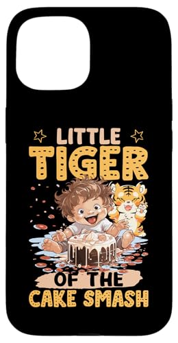Cake Smash: Kleiner Tiger des Kuchenzerbrechers Hülle für iPhone 15 Cake Smash: Kleiner Tiger des Kuchenzerbrechers Hülle für iPhone 15 von Cake Smash Family Designs For Smash Cake