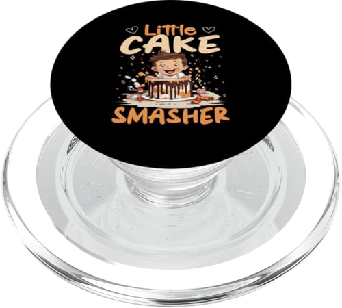 Cake Smash: Little Cake Smasher PopSockets PopGrip für MagSafe von Cake Smash Family Designs For Smash Cake