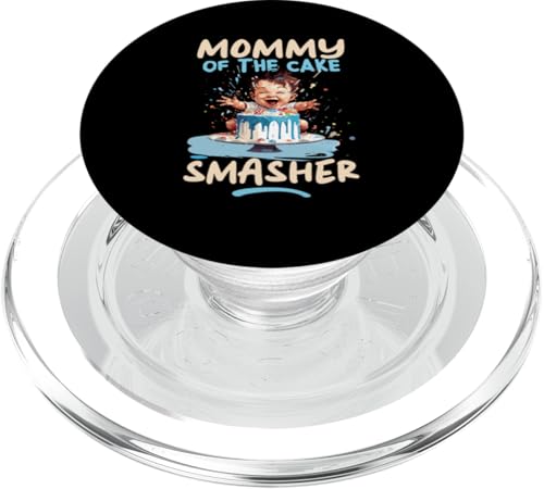Cake Smash: Mama des Cake Smasher PopSockets PopGrip für MagSafe von Cake Smash Family Designs For Smash Cake