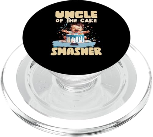Cake Smash: Onkel des Cake Smasher PopSockets PopGrip für MagSafe Cake Smash: Onkel des Cake Smasher PopSockets PopGrip für MagSafe von Cake Smash Family Designs For Smash Cake