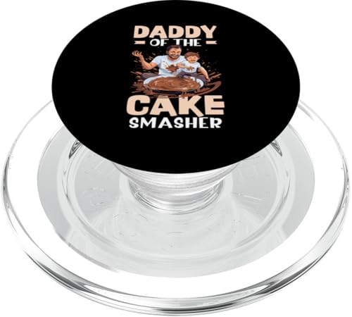 Cake Smash: Papa vom Cake Smasher PopSockets PopGrip für MagSafe Cake Smash: Papa vom Cake Smasher PopSockets PopGrip für MagSafe von Cake Smash Family Designs For Smash Cake