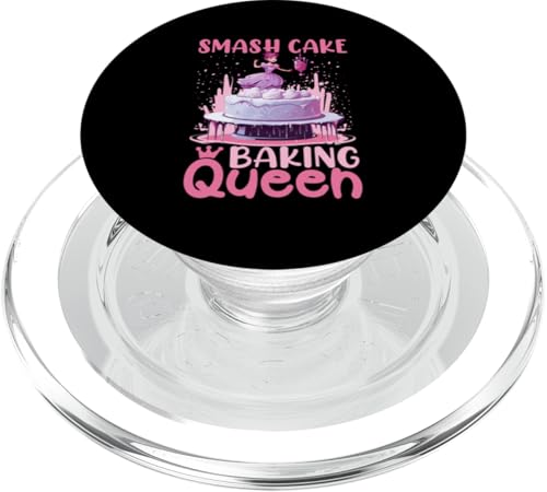 Cake Smash: Smash Cake Baking Queen PopSockets PopGrip für MagSafe Cake Smash: Smash Cake Baking Queen PopSockets PopGrip für MagSafe von Cake Smash Family Designs For Smash Cake