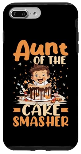Cake Smash: Tante des Cake Smasher Hülle für iPhone 7 Plus/8 Plus Cake Smash: Tante des Cake Smasher Hülle für iPhone 7 Plus/8 Plus von Cake Smash Family Designs For Smash Cake