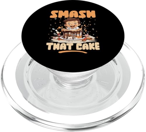 Cake Smash: Zerschlage den Kuchen PopSockets PopGrip für MagSafe Cake Smash: Zerschlage den Kuchen PopSockets PopGrip für MagSafe von Cake Smash Family Designs For Smash Cake
