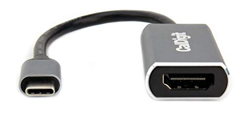 CalDigit USB-C auf HDMI Adapter - 4K Display 60Hz, High Refresh Support, HDR, kompatibel mit Thunderbolt 3/4/USB 3.1/USB4 für Apple MacBook Air, 2016+ MacBook Pro, iPhone 15 (USB-C auf HDMI 2.0b) von CalDigit