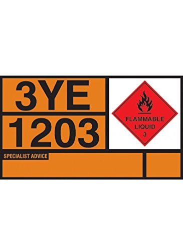 Caledonia Schilder 56358 Hazchem Emergency Action Code von Ölgemälden, petrol Aluminium von Caledonia Signs