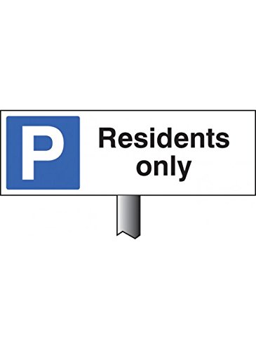 Caledonia Schilder 56531 Parken nur für Einwohner Verge Schild Post, 800 mm, 450 mm x 150 mm Caledonia Schilder 56531 Parken nur für Einwohner Verge Schild Post, 800 mm, 450 mm x 150 mm von Caledonia Signs