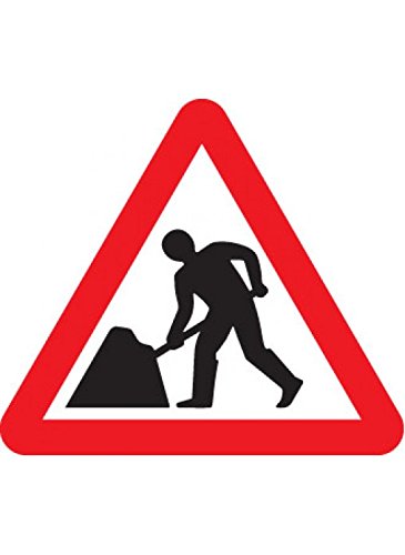 Caledonia Schilder 57647 Road funktioniert hochklappen Triangle Zeichen, 750 mm Caledonia Schilder 57647 Road funktioniert hochklappen Triangle Zeichen, 750 mm von Caledonia Signs