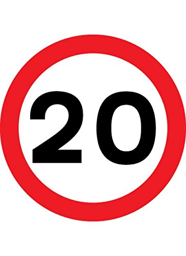 Caledonia Schilder 67504 N 20 km/h Schild, Aluminium, 400 mm x 400 mm Caledonia Schilder 67504 N 20 km/h Schild, Aluminium, 400 mm x 400 mm von Caledonia Signs