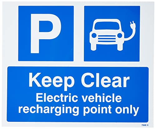 Caledonia Signs 17848H Schild mit Aufschrift „Keep Clear Electric Vehicle Recharging Point Only“, aus Hartkunststoff, 300 x 250 mm Caledonia Signs 17848H Schild mit Aufschrift „Keep Clear Electric Vehicle Recharging Point Only“, aus Hartkunststoff, 300 x 250 mm von Caledonia Signs