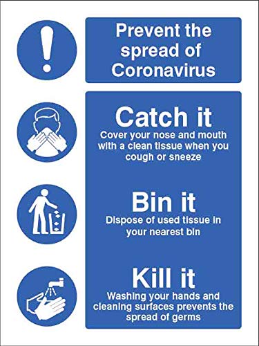Verhindert die Ausbreitung von Coronavirus, deckt Nase und Mund usw. von Caledonia Signs