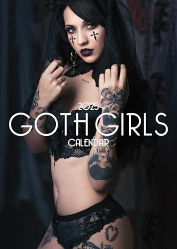 Goth Kalender 2025, Spiralbindung, A3 Goth Kalender 2025, Spiralbindung, A3 von Calendars R Us