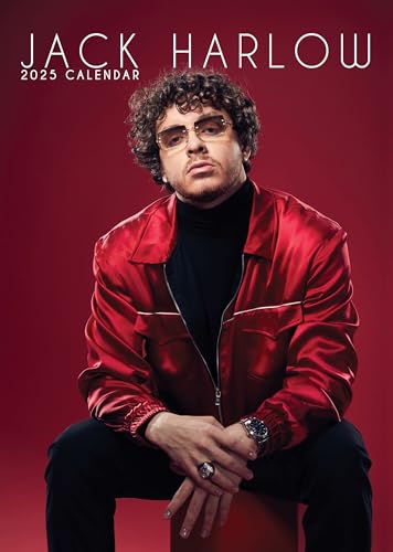 Jack Harlow Kalender 2025, Spiralbindung, A3 von Calendars R Us