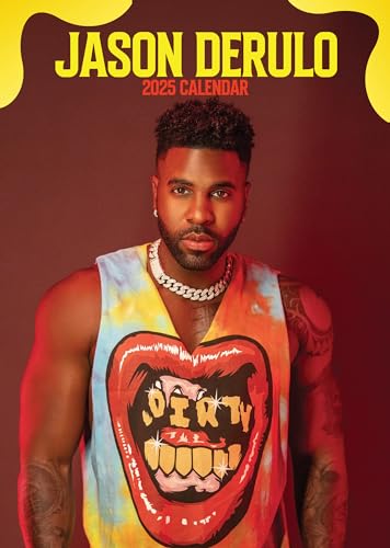 Jason Derulo Kalender 2025, Spiralbindung, A3 Jason Derulo Kalender 2025, Spiralbindung, A3 von Calendars R Us