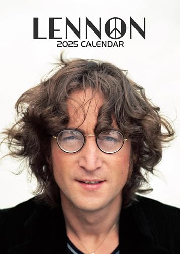 John Lennon Kalender 2025, Spiralbindung, A3 von Calendars R Us