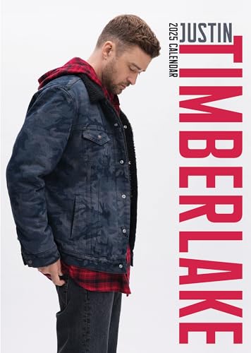 Justin Timberlake Kalender 2025, Spiralbindung, A3 von Calendars R Us