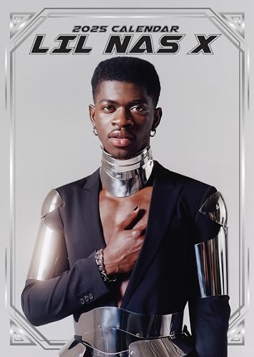 Lil Nas X Kalender 2025, Spiralbindung, A3 von Calendars R Us