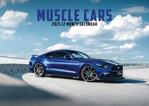 Muscle Cars Kalender 2025, Spiralbindung, A3 Muscle Cars Kalender 2025, Spiralbindung, A3 von Calendars R Us