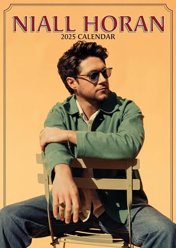 Niall Horan Kalender 2025, Spiralbindung, A3 von Calendars R Us