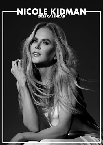 Nicole Kidman Kalender 2025, Spiralbindung, A3 von Calendars R Us