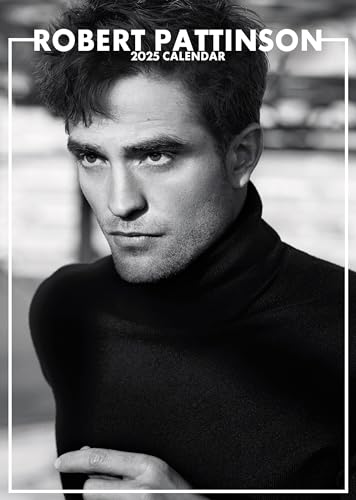 Robert Pattinson (Batman) Kalender 2025, Spiralbindung, A3 von Calendars R Us