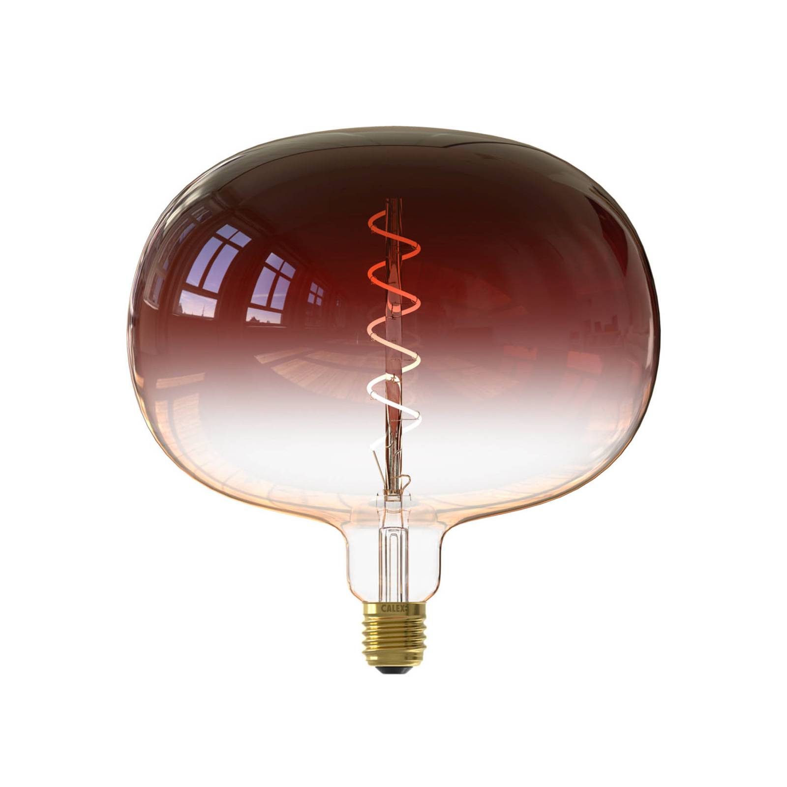 Calex Boden LED-Globe E27 5W Filament dimm marrone von Calex