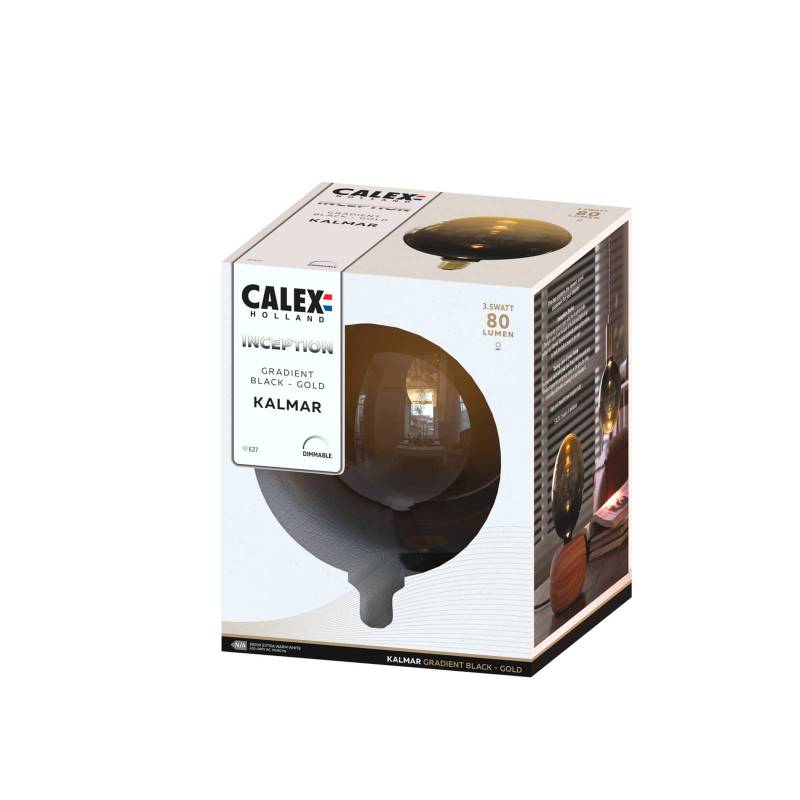 Calex Inception LED-Globe E27 G200 3W 1.800K dimm von Calex
