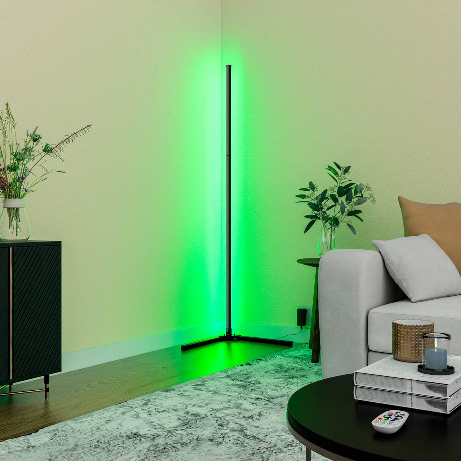 Calex Smart LED-Stehleuchte mit Fernbedienung RGBW Calex Smart LED-Stehleuchte mit Fernbedienung RGBW von Calex