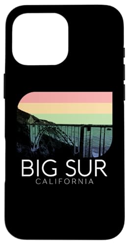 Big Sur California Beach Central Coast Forest Camping Wandern Hülle für iPhone 16 Pro Max Big Sur California Beach Central Coast Forest Camping Wandern Hülle für iPhone 16 Pro Max von Cali Retro Tees