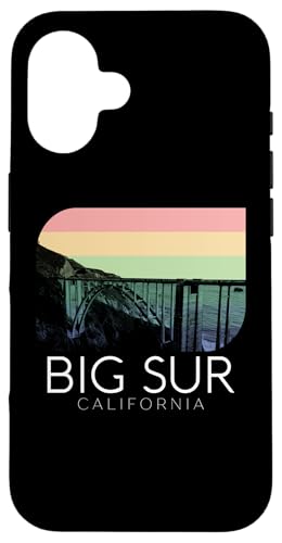 Big Sur California Beach Central Coast Forest Camping Wandern Hülle für iPhone 16 Big Sur California Beach Central Coast Forest Camping Wandern Hülle für iPhone 16 von Cali Retro Tees