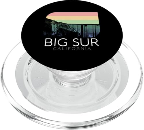 Big Sur California Beach Central Coast Forest Camping Wandern PopSockets PopGrip für MagSafe Big Sur California Beach Central Coast Forest Camping Wandern PopSockets PopGrip für MagSafe von Cali Retro Tees