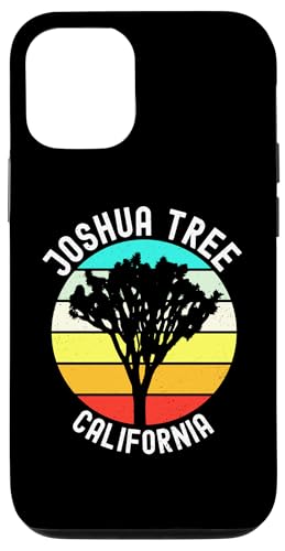 Joshua Tree California Vintage-Camping-Nationalpark im Retro-Look Hülle für iPhone 12/12 Pro von Cali Retro Tees