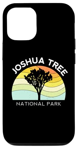 Joshua Tree California Vintage-Camping-Nationalpark im Retro-Look Hülle für iPhone 12/12 Pro von Cali Retro Tees