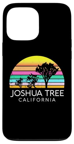 Joshua Tree California Vintage-Camping-Nationalpark im Retro-Look Hülle für iPhone 13 Pro Max von Cali Retro Tees