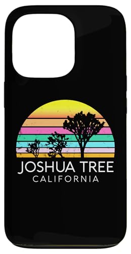 Joshua Tree California Vintage-Camping-Nationalpark im Retro-Look Hülle für iPhone 13 Pro von Cali Retro Tees