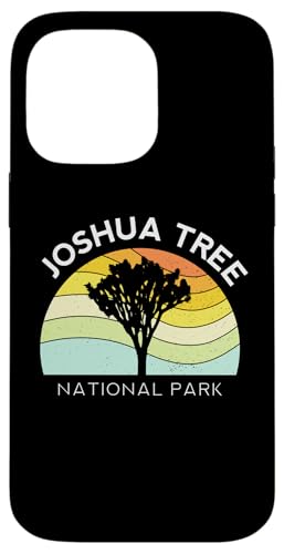 Joshua Tree California Vintage-Camping-Nationalpark im Retro-Look Hülle für iPhone 14 Pro Max von Cali Retro Tees