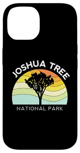 Joshua Tree California Vintage-Camping-Nationalpark im Retro-Look Hülle für iPhone 14 von Cali Retro Tees