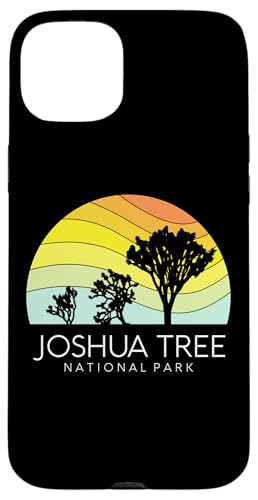 Joshua Tree California Vintage-Camping-Nationalpark im Retro-Look Hülle für iPhone 15 Plus von Cali Retro Tees
