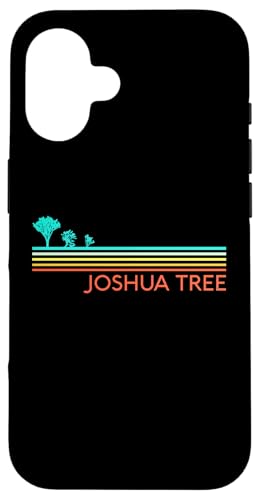 Joshua Tree California Vintage-Camping-Nationalpark im Retro-Look Hülle für iPhone 16 von Cali Retro Tees