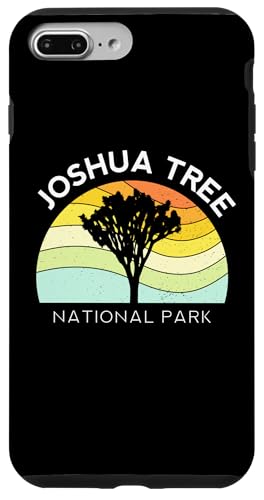 Joshua Tree California Vintage-Camping-Nationalpark im Retro-Look Hülle für iPhone 7 Plus/8 Plus von Cali Retro Tees