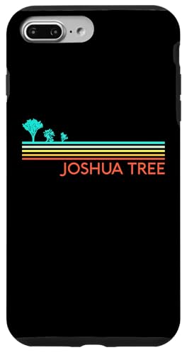 Joshua Tree California Vintage-Camping-Nationalpark im Retro-Look Hülle für iPhone 7 Plus/8 Plus von Cali Retro Tees