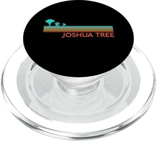 Joshua Tree California Vintage-Camping-Nationalpark im Retro-Look PopSockets PopGrip für MagSafe von Cali Retro Tees