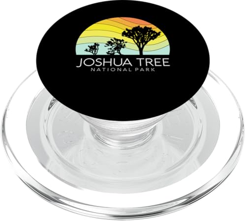 Joshua Tree California Vintage-Camping-Nationalpark im Retro-Look PopSockets PopGrip für MagSafe von Cali Retro Tees