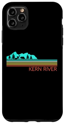 Kern River California Sequoia National Forest Retro-Campingplatz Hülle für iPhone 11 Pro Max von Cali Retro Tees