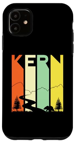 Kern River California Sequoia National Forest Retro-Campingplatz Hülle für iPhone 11 Kern River California Sequoia National Forest Retro-Campingplatz Hülle für iPhone 11 von Cali Retro Tees