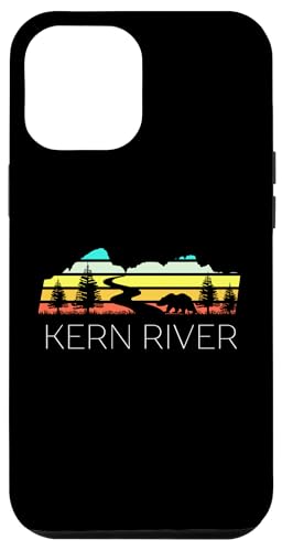 Kern River California Sequoia National Forest Retro-Campingplatz Hülle für iPhone 12 Pro Max von Cali Retro Tees