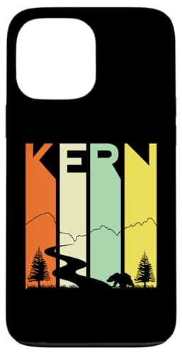 Kern River California Sequoia National Forest Retro-Campingplatz Hülle für iPhone 13 Pro Max von Cali Retro Tees