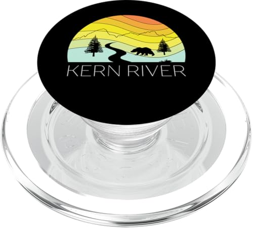 Kern River California Sequoia National Forest Retro-Campingplatz PopSockets PopGrip für MagSafe von Cali Retro Tees