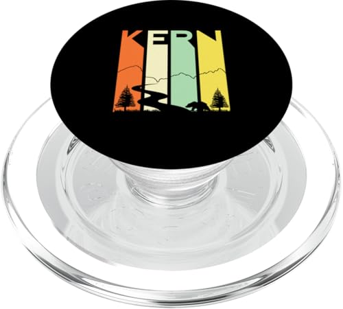 Kern River California Sequoia National Forest Retro-Campingplatz PopSockets PopGrip für MagSafe von Cali Retro Tees